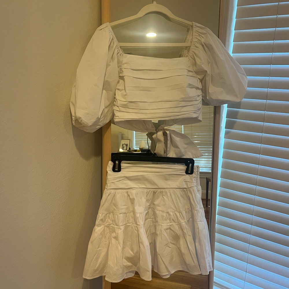White Two Piece Set - Ramy Brook